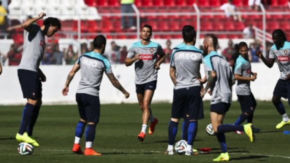 Portugal começa a preparar "a sério" o jogo com a Alemanha