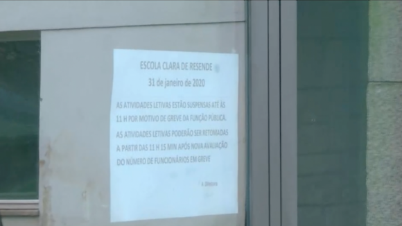 Escola Clara de Resende do Porto suspende aulas até às 11h00 da manhã desta sexta-feira