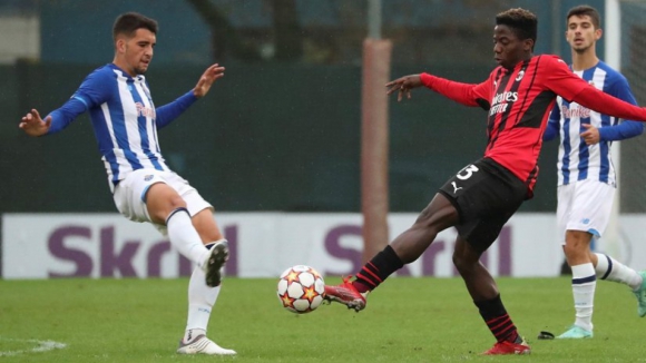 FC Porto em Sub-19 vence AC Milan por 1-0 e reforça liderança da Youth League