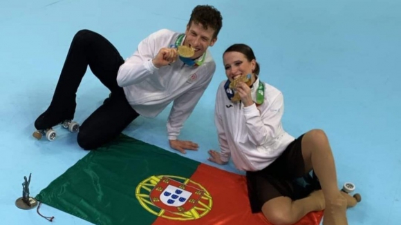 Patinagem artística: Portugal conquista ouro nos Jogos Mundiais