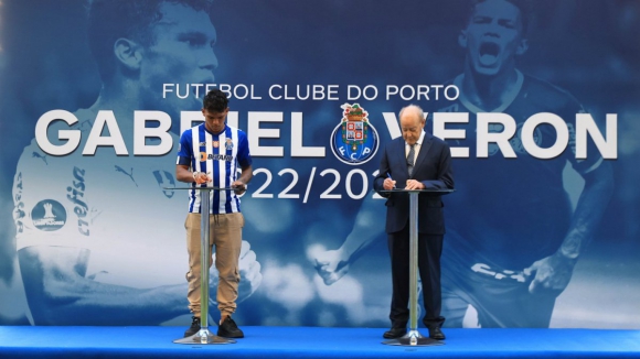Gabriel Veron: FC Porto é "o maior clube de Portugal e toda a gente sabe"