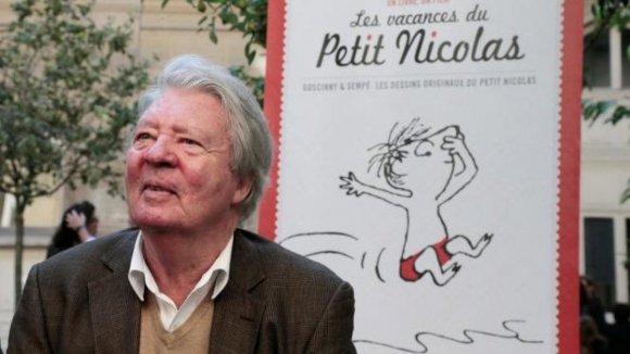 Morreu o cartoonista francês Jean-Jacques Sempé, autor de "O Menino Nicolau"