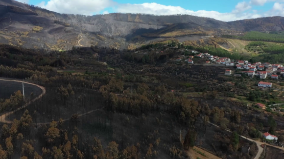 25% do Parque Natural da Serra da Estrela atingido por fogos desde julho
