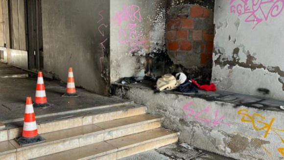 PJ exclui crime no caso de sem-abrigo queimado no Porto
