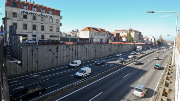 Porto: entrada na VCI pela Circunvalação cortada à noite até quinta-feira 