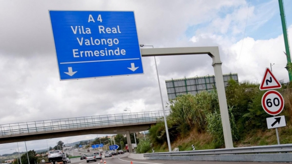 Brisa anuncia quatro condicionamentos junto ao nó da A4 em Ermesinde até sábado