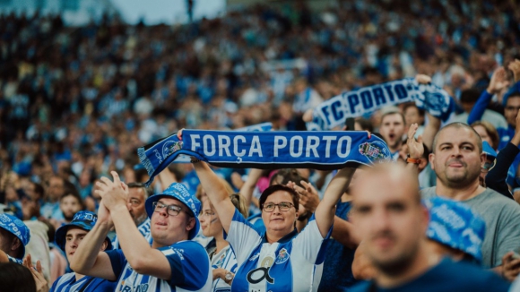 O percurso dos adeptos "azuis e brancos" até ao palco do Club Brugge vs FC Porto