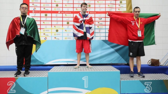 Atletas portuenses alcan&ccedil;am p&oacute;dio no campeonato mundial de nata&ccedil;&atilde;o adaptada