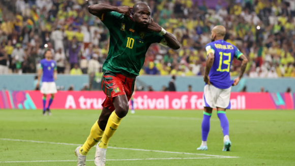 Mundial’2022: Ex-‘dragão’ marca, mas Camarões dizem adeus ao Catar. Brasil passa em primeiro