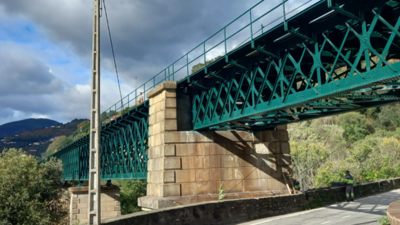 Ponte da Sermenha, em Mesão Frio, ganha “nova vida”