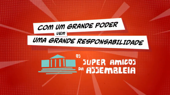 Jubas-Aranha, Dr. Polvo e os Super-Amigos da Assembleia. Parlamento portugu&ecirc;s lan&ccedil;a desenho animado para celebrar a quadra festiva