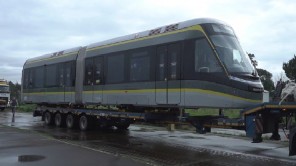 Novas carruagens da Metro do Porto chegaram a Guifões