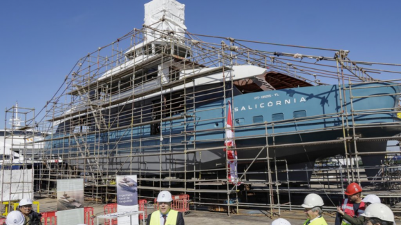 "Salicórnia" é o nome do novo ferry elétrico de Aveiro