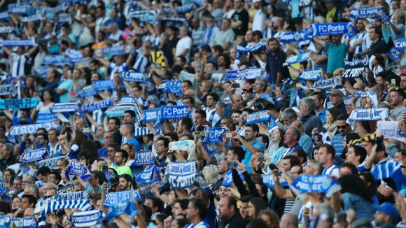 FC Porto: Já estão à venda os bilhetes para o jogo entre 'Dragões' e Santa Clara