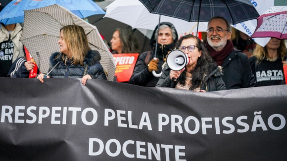 Greve de professores por distritos termina esta sexta-feira em Lisboa