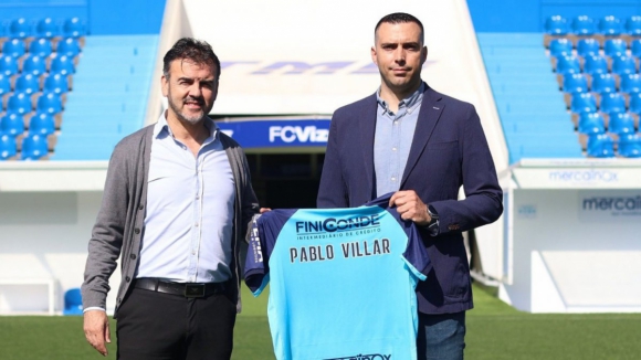 Espanhol Pablo Villar é o novo treinador do Vizela