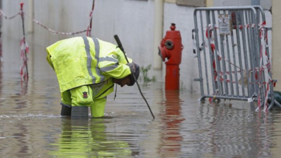 Proteção Civil alerta para riscos de cheias e inundações até sexta-feira
