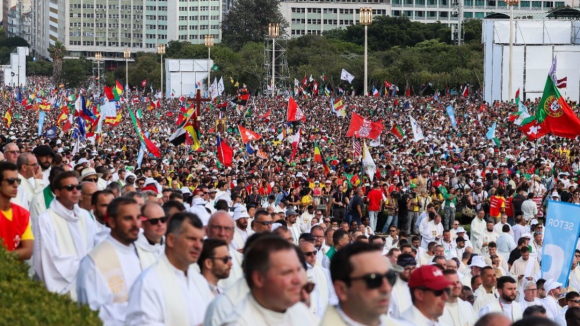 Encontro do Papa com jovens pode juntar até 400 mil pessoas