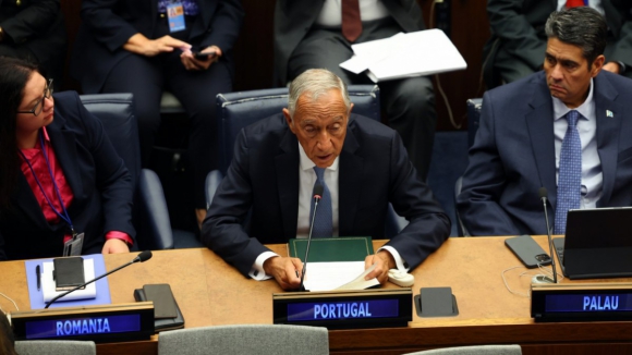 Guterres está a "manter a bola em jogo" nas Nações Unidas, afirma Marcelo 