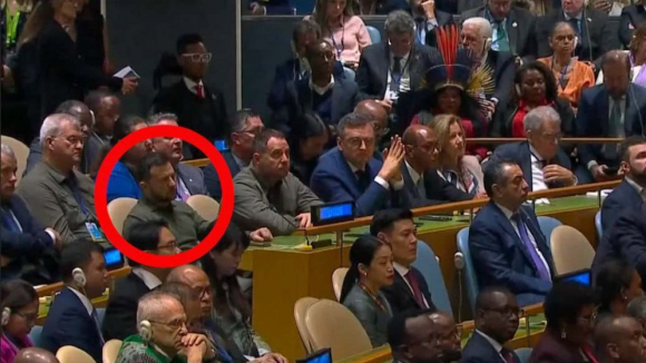 Ucrânia acusada de adulterar vídeo do discurso de Zelensky na ONU