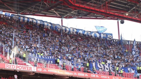 FC Porto: Bilhetes para a Luz à venda online a partir de segunda-feira