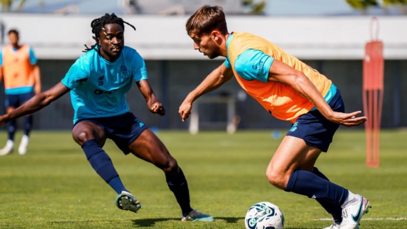 FC Porto: Treino prévio ao Benfica-FC Porto com atualizações no boletim clínico