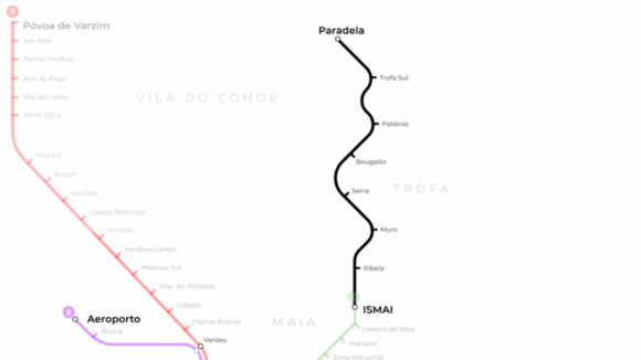 Metro do Porto. Conheça a nova linha da Trofa
