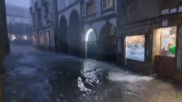 Galiza com chuva intensa e inundações
