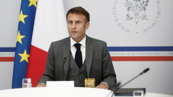 Presidente francês Emmanuel Macron vai a Telavive na terça-feira