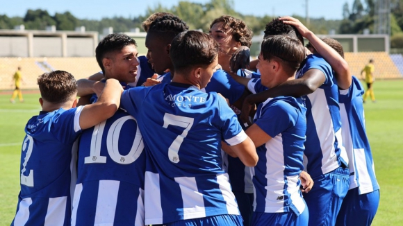 FC Porto (Sub-19): 'Azuis e brancos' regressam às vitórias no Campeonato