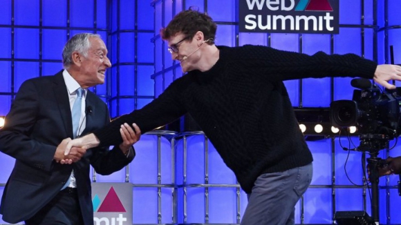 Marcelo considera que polémica com CEO da Web Summit foi "a melhor publicidade"