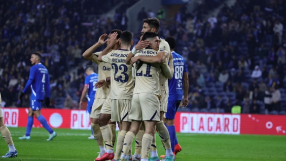 FC Porto: Goleada 'azul e branca' em noite da Taça no Dragão