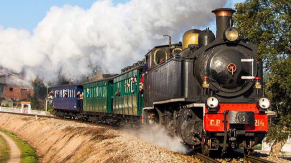 A magia do Natal a bordo do Comboio Histórico do Vouga