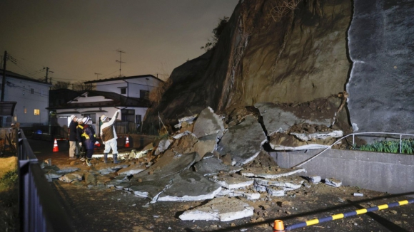 Sobe contagem de mortos no sismo de segunda-feira no Japão