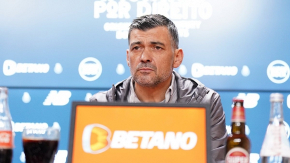 FC Porto: "É um jogo a eliminar e queremos ganhar", perspetiva Sérgio Conceição 