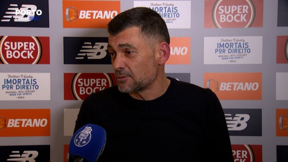 Sérgio Conceição: "Foi um jogo competente"