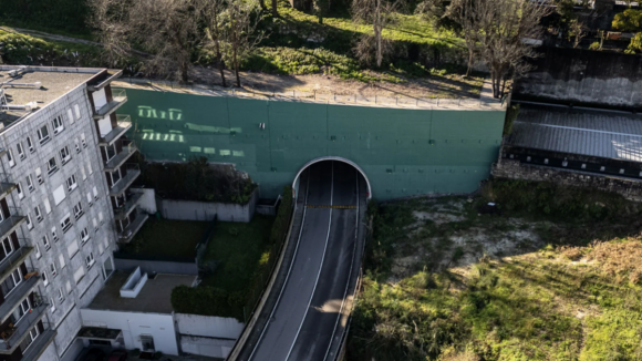 Concluída intervenção no muro de contenção do túnel de Goelas de Pau 