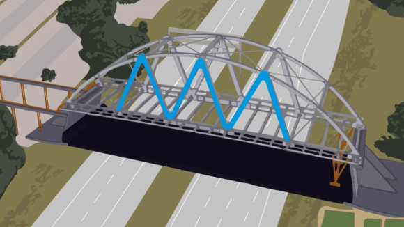 As imagens do novo viaduto sobre a A28 em Matosinhos