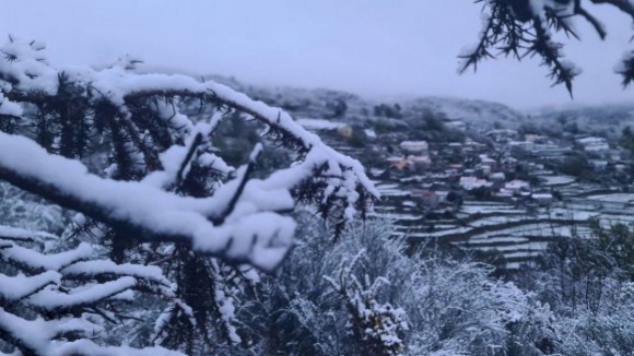 Alguns distritos do Norte em aviso laranja devido &agrave; neve