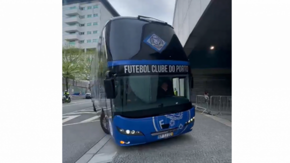 FC Porto: Equipa portista já chegou ao Estádio do Dragão