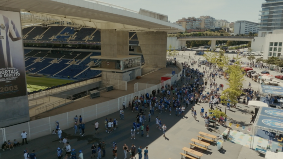 FC Porto: A chegada do plantel 'azul e branco' ao Estádio do Dragão