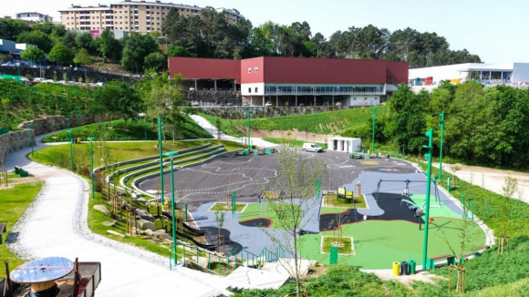 Marco de Canaveses inaugura parque urbano com 14 mil metros quadrados