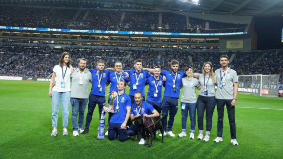FC Porto: Campeões nacionais de Goalball recebidos no Estádio do Dragão