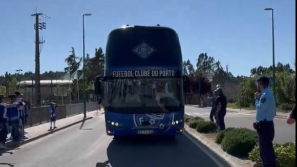 FC Porto: Equipa portista já chegou a Rio Maior
