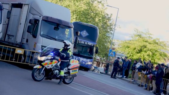 FC Porto: Equipa portista j&aacute; chegou a Chaves