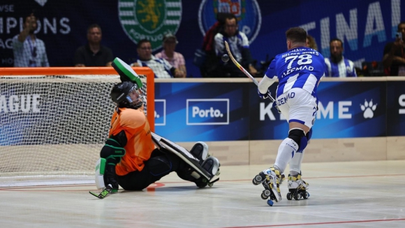 FC Porto (Hóquei em patins): Campeão europeu cai de pé. Crónica de jogo