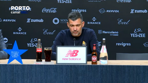 FC Porto: A confer&ecirc;ncia de imprensa de S&eacute;rgio Concei&ccedil;&atilde;o ap&oacute;s o d&eacute;rbi