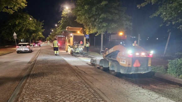 Obras na Nacional 13 condicionam trânsito na principal entrada de Vila do Conde