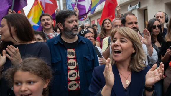 BE desceu Santa Catarina, no Porto, com vista ao segundo eurodeputado