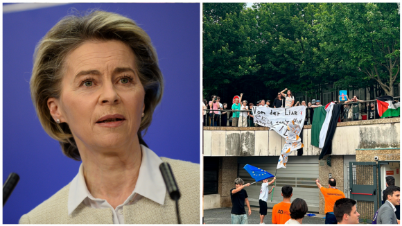 &ldquo;Se voc&ecirc;s estivessem em Moscovo, estavam agora na pris&atilde;o&rdquo;, comentou Ursula von der Leyen no Porto